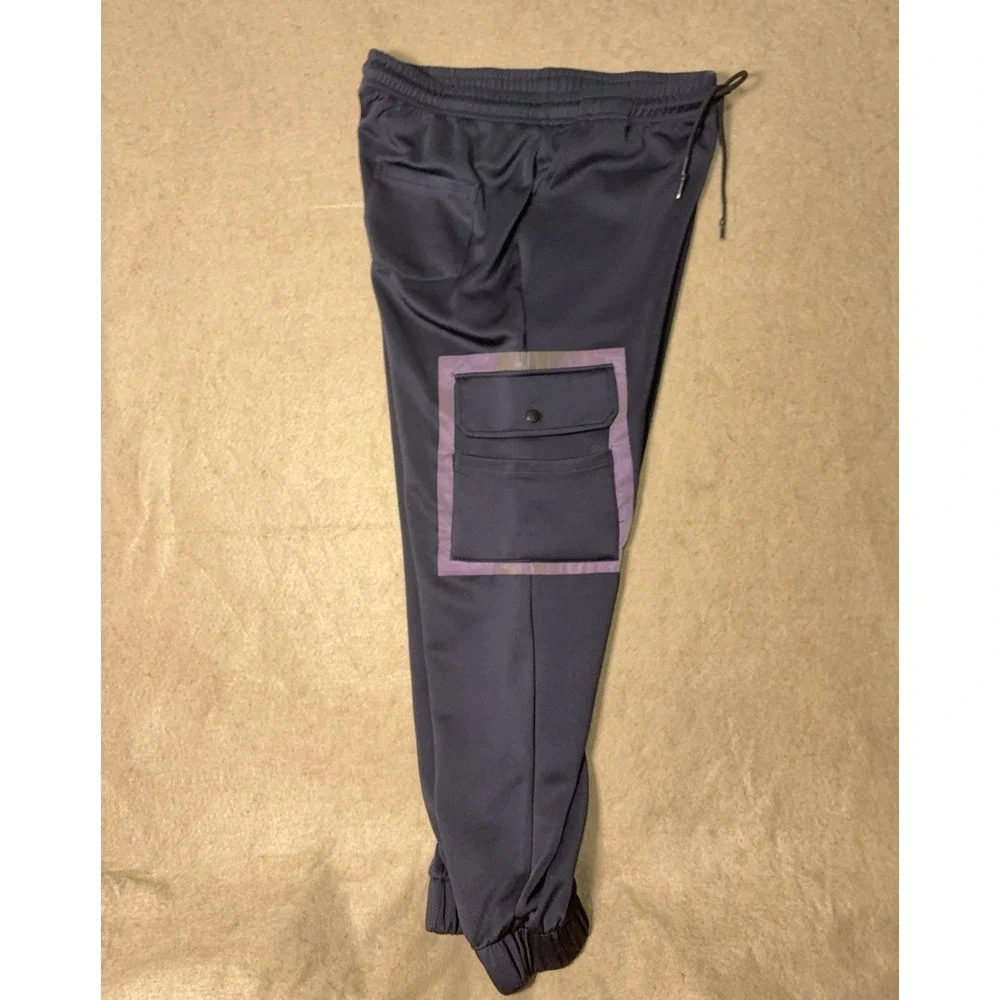 Public Rec Cargo‎ Joggers Mens XL Blue Cargo Pockets Stretch Athleisure
